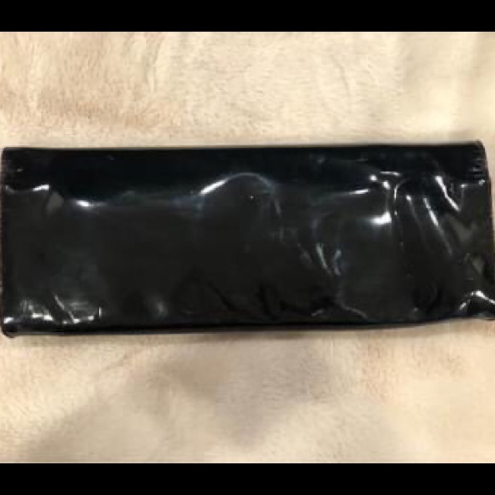 White House Black Market patent leather clutch - Picture 2 of 6